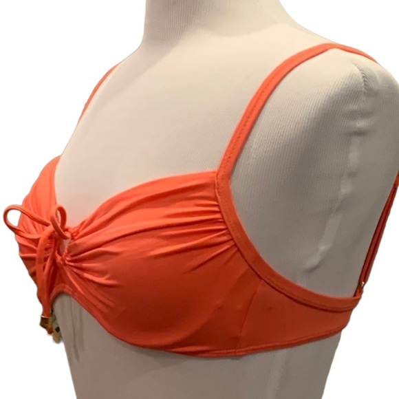 New Ralph Lauren Underwire Loop Front Bikini Top 8 - Picture 5 of 13